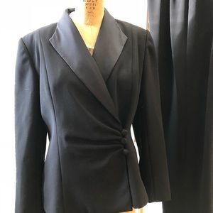 Talbots tuxedo jacket and pants